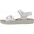 Sandales en cuir  à scratch Blanc+Blanc c1000 8 - vertbaudet enfant 