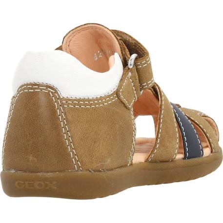 Sandales garçon modèle b sandal macchia boy Bleu c4229+Marron c5102 9 - vertbaudet enfant 