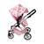 Poussette pour poupée mila Rose 4 - vertbaudet enfant 