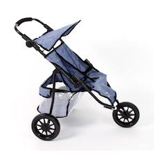Jouet-Poupons et poupées-Poussette de jogging moderne à 3 roues pour poupées