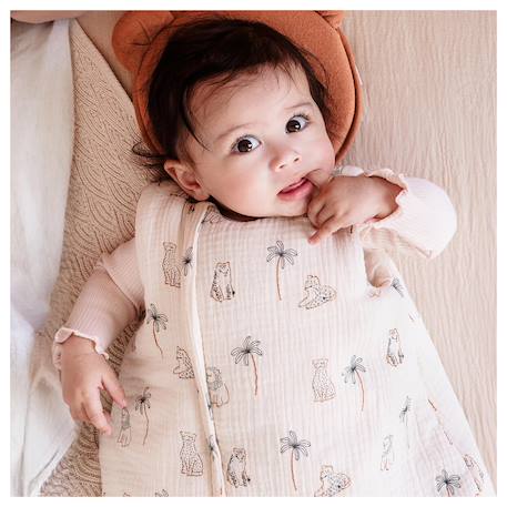 Gigoteuse naissance hiver Imprimé fauves 2 - vertbaudet enfant 