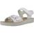 Sandales en cuir  à scratch Blanc+Blanc c1000 10 - vertbaudet enfant 
