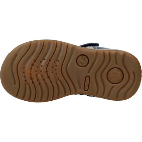 Sandales garçon modèle b sandal macchia boy Bleu c4229+Marron c5102 6 - vertbaudet enfant 