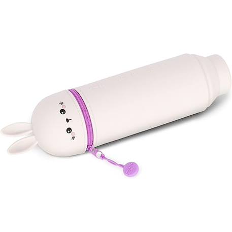 Trousse en silicone souple 2-en-1 - kawaii Beige 4 - vertbaudet enfant 