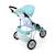 Poussette de jogging moderne à 3 roues pour poupées Bleu 3 - vertbaudet enfant 