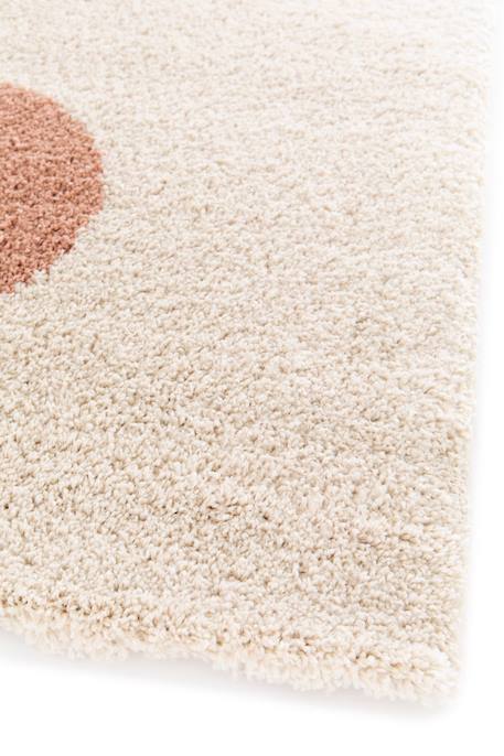 Tapis shaggy épais et confortable moon Terracotta 6 - vertbaudet enfant 