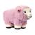 Minecraft peluche mouton rose Rose 4 - vertbaudet enfant 