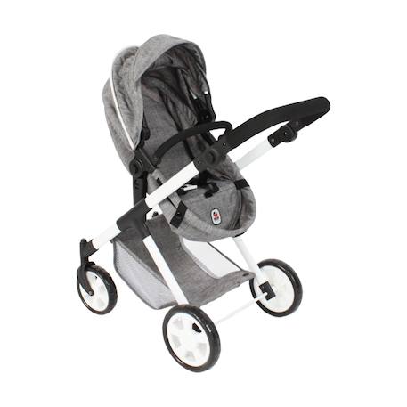 Poussette pour poupée mila Gris 3 - vertbaudet enfant 