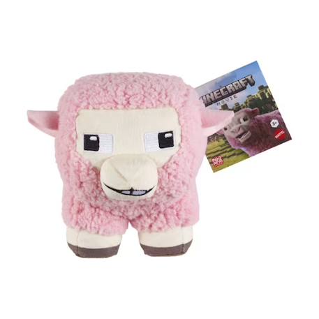 Minecraft peluche mouton rose Rose 2 - vertbaudet enfant 