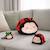 Peluche ladybug - mini super soft! Rouge 3 - vertbaudet enfant 