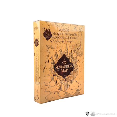 Calendrier de l'avent carte du maraudeur - harry potter Beige 3 - vertbaudet enfant 
