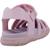 Sandales fille légères à semelle stable pour l'été Blanc+Rose+Rose 2+Rose 3+Rose c8842 27 - vertbaudet enfant 