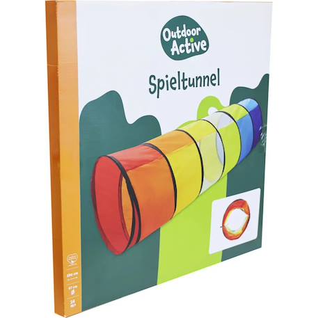 Tunnel de jeu Multicolore 2 - vertbaudet enfant 