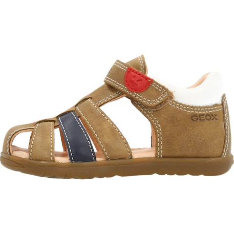 Sandales garçon modèle b sandal macchia boy Bleu c4229+Marron c5102 8 - vertbaudet enfant 