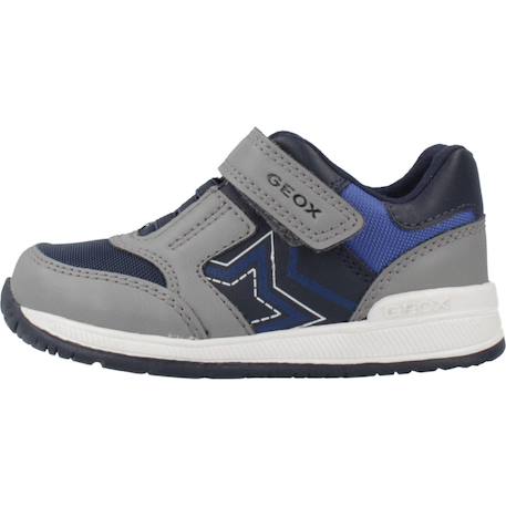 Basket garçon modèle b rishon boy Bleu c0657+Bleu c4244+Gris c0069 14 - vertbaudet enfant 