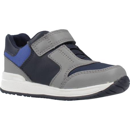 Basket garçon modèle b rishon boy Bleu c0657+Bleu c4244+Gris c0069 17 - vertbaudet enfant 