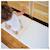 Matelas bébé pliant 2 parties zen déhoussable Blanc 5 - vertbaudet enfant 