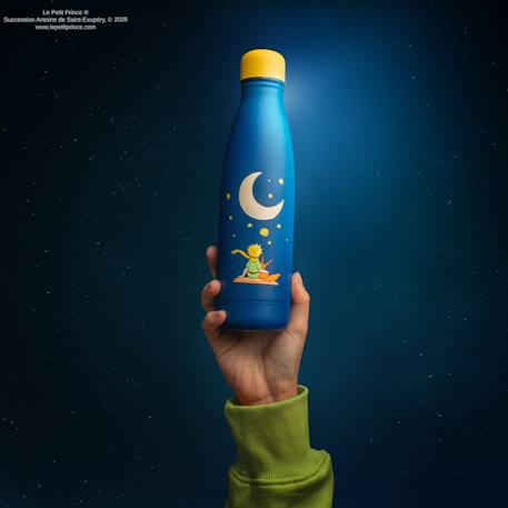 Gourde isotherme observer les étoiles - le petit prince Bleu 2 - vertbaudet enfant 