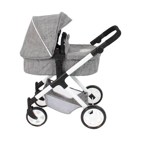 Poussette pour poupée mila Gris 2 - vertbaudet enfant 