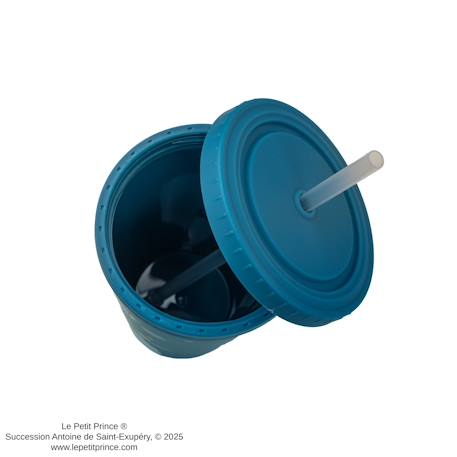 Gobelet tumbler la vie est une aventure - le petit prince Bleu 5 - vertbaudet enfant 