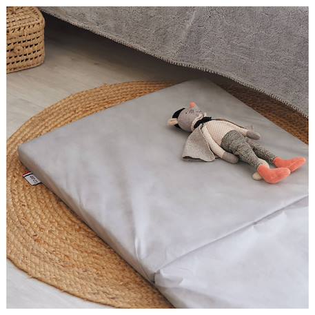 Matelas bébé pliant 2 parties 60x120cm Gris clair 6 - vertbaudet enfant 