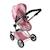 Poussette combiné mika fleurs pour poupée Rose 6 - vertbaudet enfant 