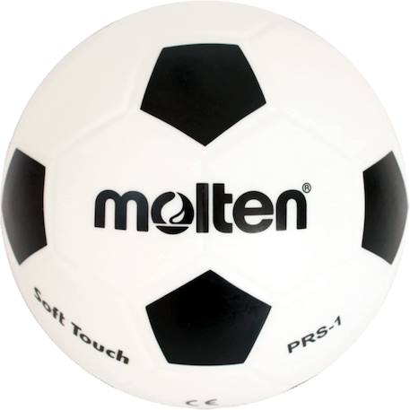 Softball - aspect football Blanc et noir 2 - vertbaudet enfant 