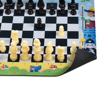 Mon premier jeu d'échecs Bleu 3 - vertbaudet enfant 