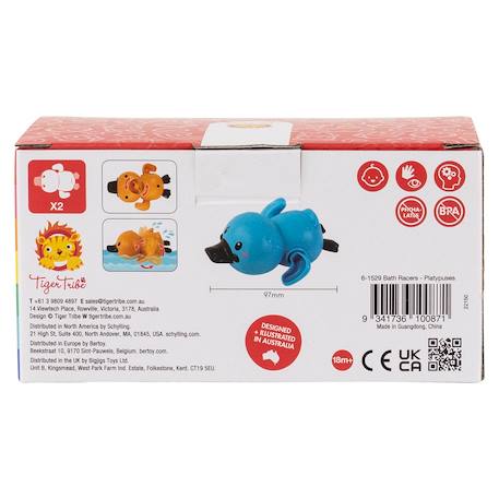 Ornithorynques de course pour le bain Bleu 4 - vertbaudet enfant 
