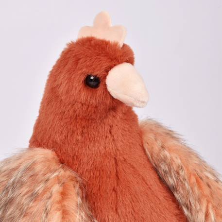 Peluche poule et ses œufs d'or 28 cm Orange 2 - vertbaudet enfant 