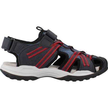 Sandales garçon modèle j borealis b. B Bleu c4189+Bleu c4327+Brun clair c0445 7 - vertbaudet enfant 