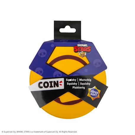 Jouet pièce squishy anti-stress - brawl stars Jaune 2 - vertbaudet enfant 