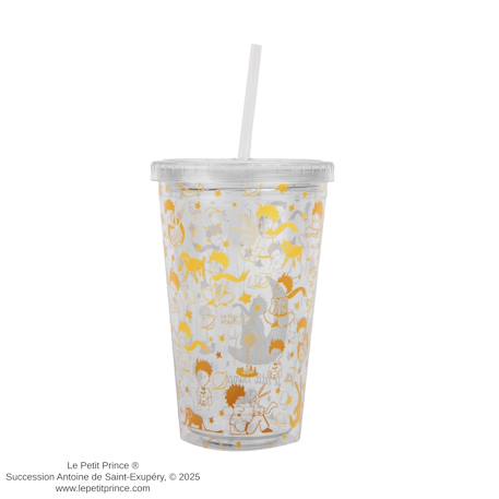 Gobelet tumbler observer les étoiles - le petit prince Jaune 3 - vertbaudet enfant 