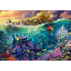Jouet-Jeux éducatifs-Puzzles-Puzzle ursula la petite sirène 1000 pcs