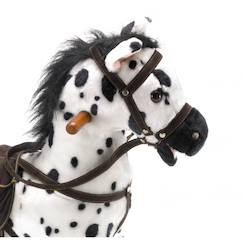 Jouet-Carlotta, le cheval à bascule sonore.