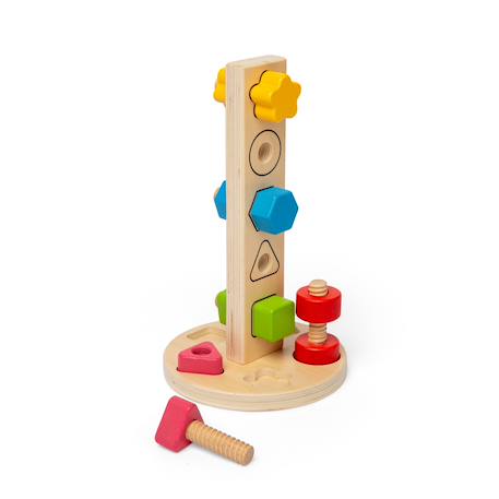 Tour d'écrous et de vis Beige 4 - vertbaudet enfant 