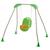 Portique balançoire bébé métal 1,2 m tatou Vert 2 - vertbaudet enfant 