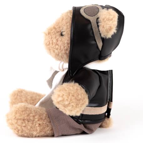 Ours en peluche morris le pilote Beige 3 - vertbaudet enfant 
