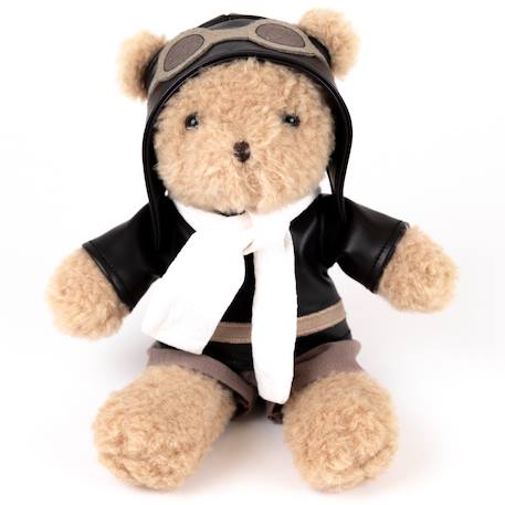 Ours en peluche morris le pilote Beige 1 - vertbaudet enfant 