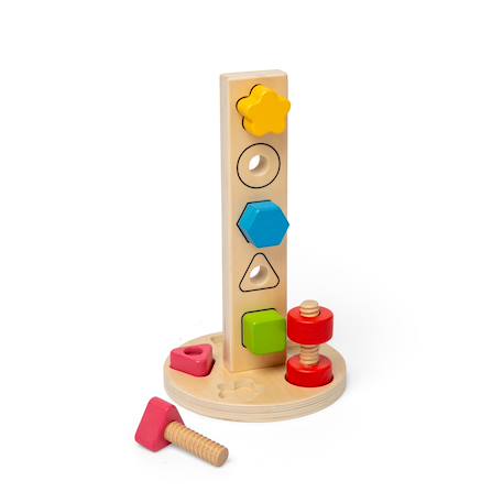 Tour d'écrous et de vis Beige 5 - vertbaudet enfant 