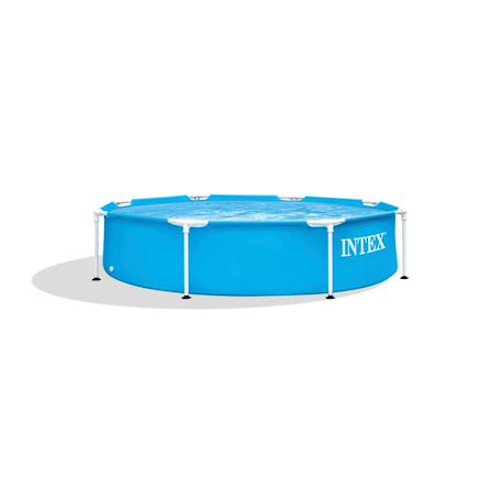 Petite piscine metal frame ronde 2,44 x 0,51 m Bleu 1 - vertbaudet enfant 