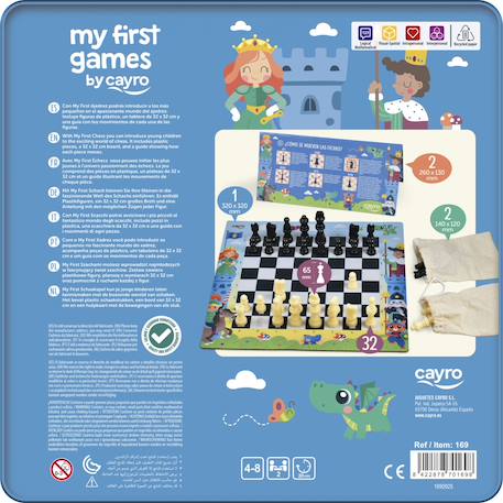 Mon premier jeu d'échecs Bleu 6 - vertbaudet enfant 