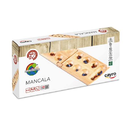 Jeu du mancala Beige 1 - vertbaudet enfant 