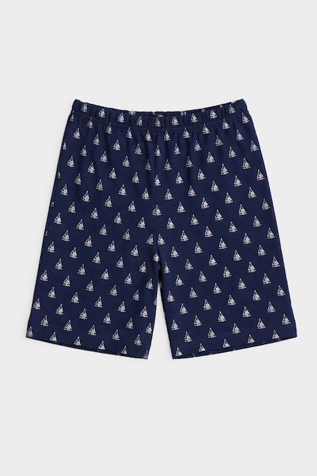 Pyjama short enfant bateaux - coton léger Yvi-bateaux 3 - vertbaudet enfant 