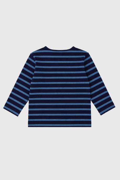 Marinière col bateau en coton loctudy bébé Blanc/braise+Blanc/etoile+Blanc/navire+Lupin/scotch+Marine deep/winterblue+Navire/blanc+Navire/braise+Navire/nature+Nine iron/gris chiné clair 12 - vertbaudet enfant 