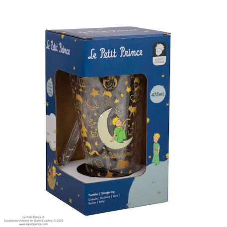 Gobelet tumbler observer les étoiles - le petit prince Jaune 6 - vertbaudet enfant 
