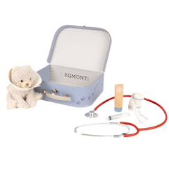 Jouet-Jeux d'imitation-Valise de vétérinaire romy le chat
