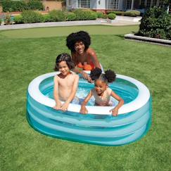Jouet-Jeux de plein air-Piscinette avec fond imprimé pour enfants - 163 x 107 cm