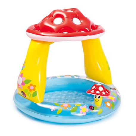 Piscine gonflable champignon Multicolore 1 - vertbaudet enfant 