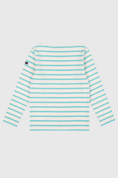Marinière en coton épais enfant Flamingo plume/scooter+Flowering ginger/blanc+Framboisier/milk+Marine deep/fudge+Nature/sea foam+Palombe/st lo+Sea foam/milk 10 - vertbaudet enfant 